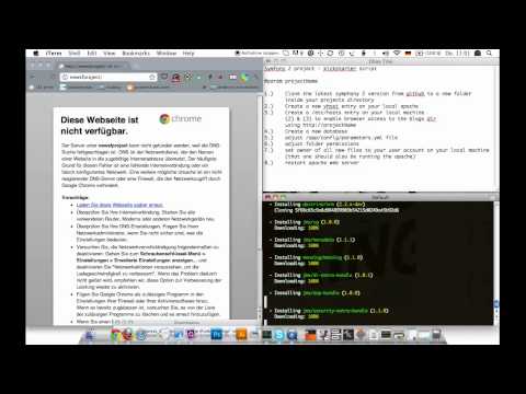 symfony 2 automatic installer script - project setup in less than 5 minutes