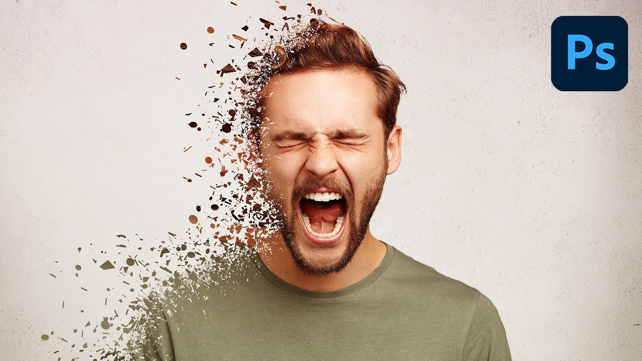 Dispersion Effect - Photoshop tutorial - video 2