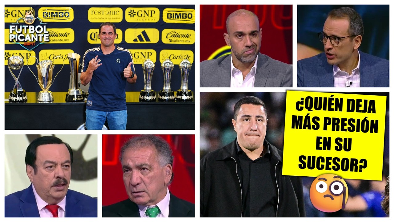 AMÉRICA SIN JARDINE O PUMAS SIN EFRAÍN: ¿Cuál colapsará primero sin su técnico? | Futbol Picante