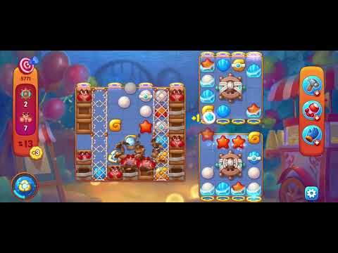 #Unlocking New Level 5772 #fishdom #playrix