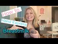 How To Hand Express Breast Milk