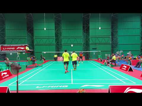 Sting Badminton Men's Doubles vs Humber - 2020 OCAA Badminton Championships: Gold Medal Match