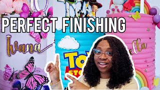 You can make NEAT CAKES with PERFECT AND FLAWLESS FINISHING| Tips for neat cakes #cakedecoration
