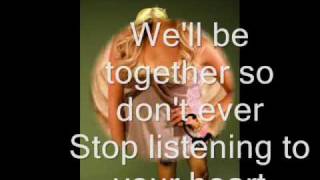 we will be together (Ashley tisdale ) { with lyrices }