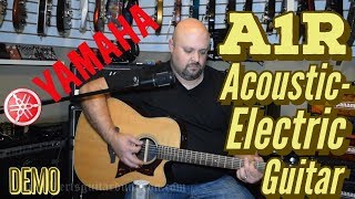 Video thumbnail for Yamaha A1R Acoustic Electric Guitar by Robert Jackson
