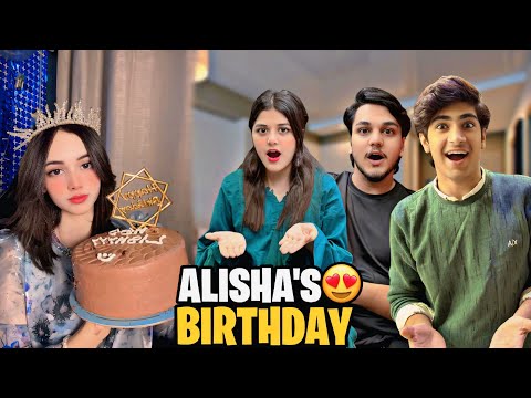 Alisha Ko Diya Birthday Surprise // HBD Alisha // Grand Event Abhi Baki Ha