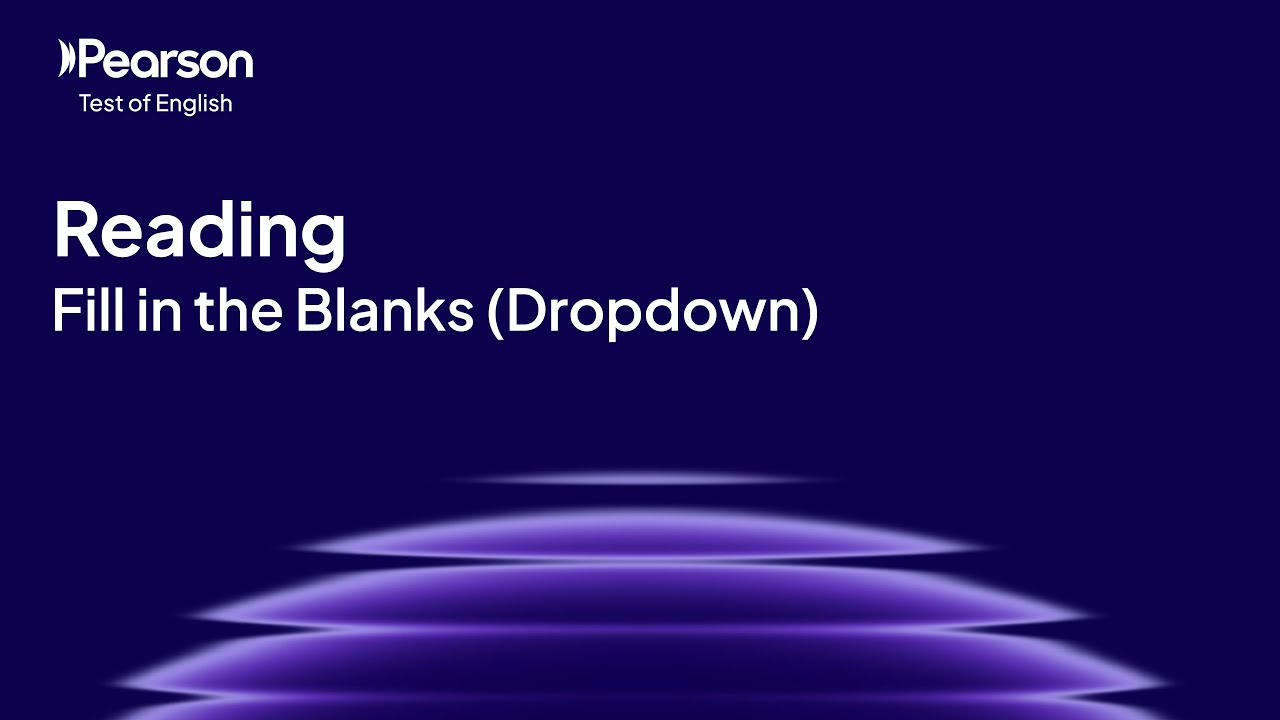 PTE学术 |阅读与写作 |填空（下拉菜单）