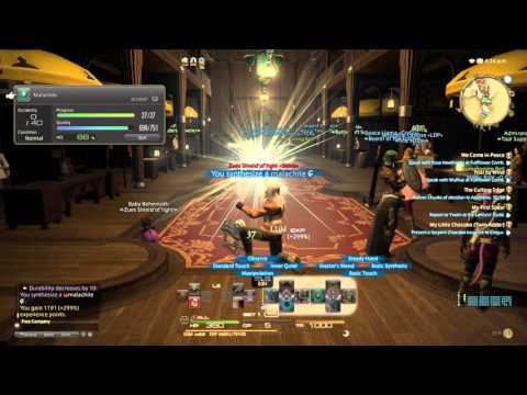 FINAL FANTASY XIV HOW TO - Craft HQ Items To PERFECTION HD