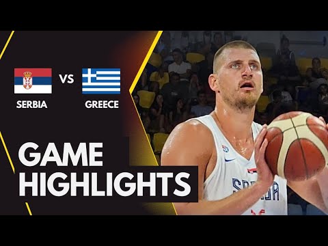 Nikola Jokić 23pts,19reb | SERBIA VS GREECE｜ EURO Cup Basketball Warm Up Highlights｜Aug 9，2025