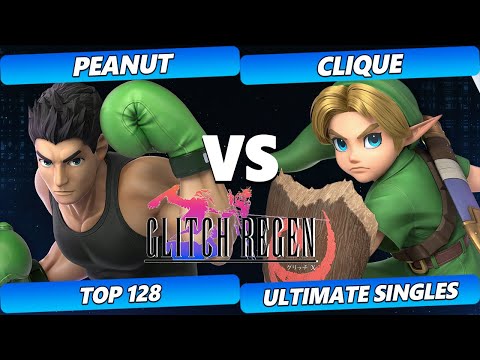 Glitch Regen  - Peanut (LIttle Mac) Vs. Clique (Young LInk) Smash Ultimate Tournament