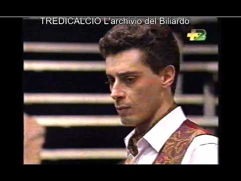 BELLUTA vs CRESPINA  5^PROVA 1°MONDIALE PRO BILIARDO 1993 SARNANO @TREDICALCIO