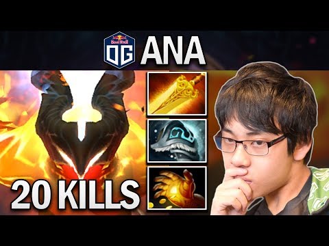 THE GAME THAT OG.ANA TRIES TO USE PHOENIX MID AND ENDED UP WITH 20 KILLS - DOTA 2 GAMEPLAY