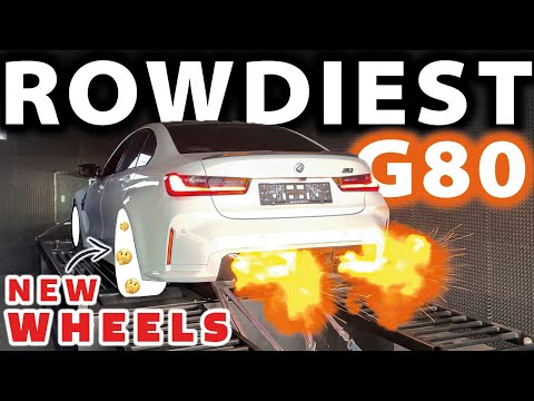 NEW WHEELS - EXHAUST AND FLAMES for my BMW M3 G80 - ROWDIEST M3 Competition ever? OG Schaefchen