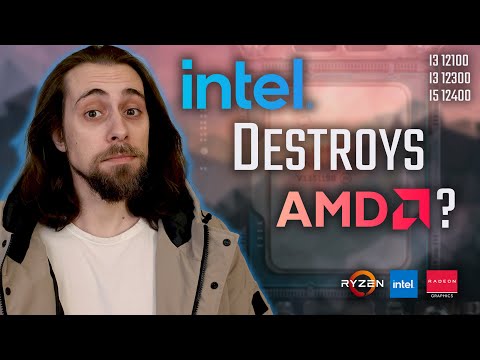 Intel DESTROYS AMD in Price/Performance? | I3 12100, 12300 & I5 12400