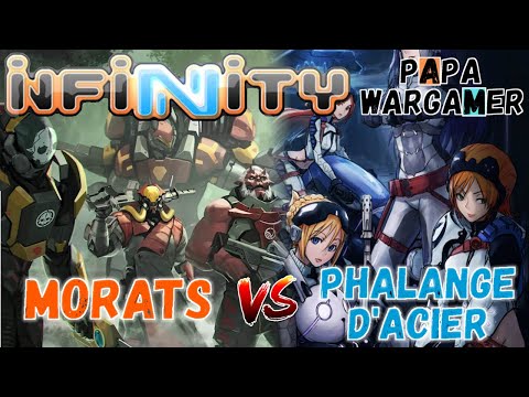 Infinity n4 - Rapport de bataille 17 - Morats VS Phalange d'Acier