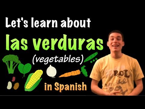 01033 Spanish Lesson - Las verduras