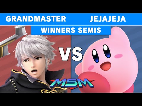 MSM Online 26 - 8-Bit | Grandmaster (Robin) Vs. Jejajeja (Kirby) Winners Semis - Smash Ultimate