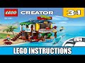 Lego Instructions Surfer Beach House 31118 Lego Creator 3in1
