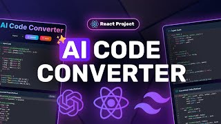Build an AI Code Converter App with React, Tailwind & Puter.js | Complete Tutorial