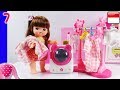 Mainan Boneka Eps 7 Paket Mesin Cuci dan Jemuran Unboxing - GoDuplo TV