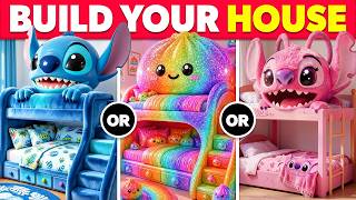 Would You Rather...? Build Your Billionaire Dream House 💖🤑🌈🏡