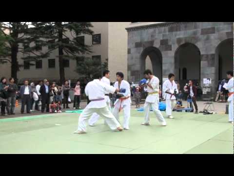 2010工大祭極真空手組手その２