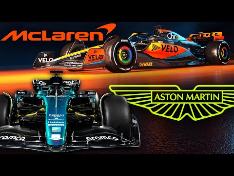 Formel 1 2023 enthüllt: Die neuen Autos von McLaren & Aston Martin!