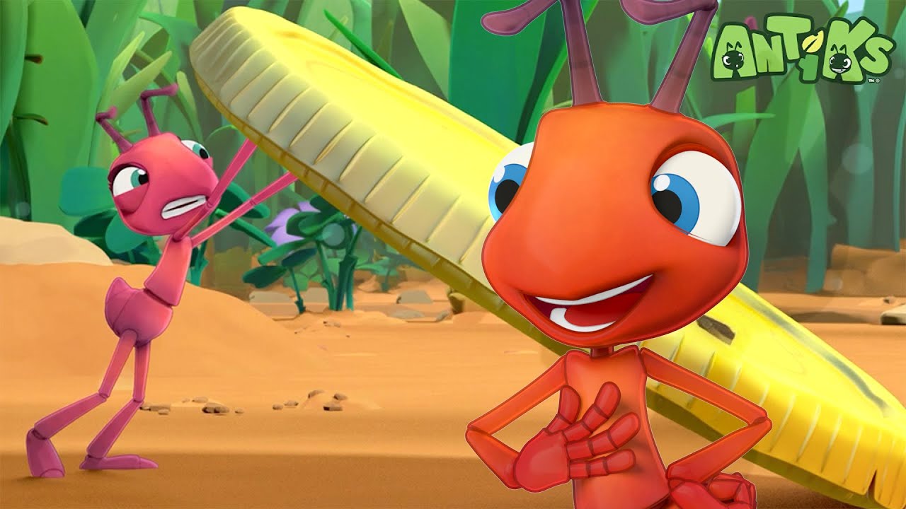 Moedas gigantes de chocolate! 🍫 | 1 HORA DE ANTIKS BRASIL | Desenhos Animados Engraçados Crianças