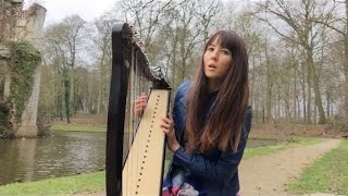 Celtic Harp Improvisation on Anne de Bretagne (traditional French Folk Tune) by Marianne Bouvette