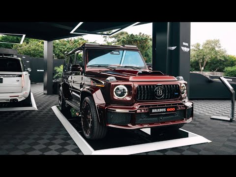 800 PS BRABUS 800 DEEP RED Mercedes-AMG G 63 (W 465) in Pebble Beach (2025)