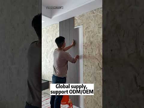 wpc wall panel invisible door installation, wpc wall panel supplier, wpc import and export