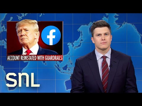 Weekend Update: Trump's Facebook Reinstated, George Santos Admits to Dressing in Drag - SNL