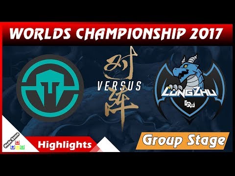 IMT vs LZ Highlights - Immortals vs Longzhu Gaming World Championship 2017 Group Stage