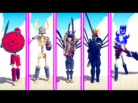 EVOLUTION GRIEVING TITAN - Totally Accurate Battle Simulator TABS