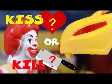 KISS OR KILL?? - THE SIMP CONCLUSION (Stop Motion) ❤️ (RONALD X LOLRAHK) ❤️