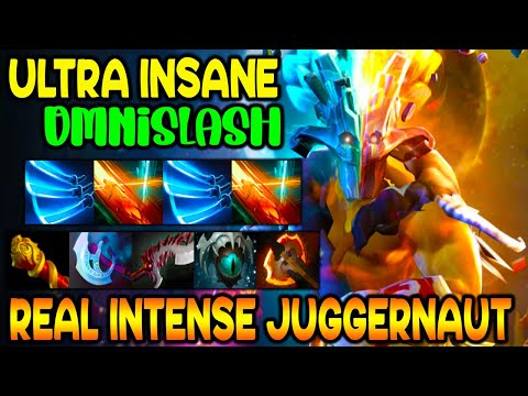 JUGGERNAUT - ULTRA INSANE OMNISLASH - REAL INTENSE CARRY - DOTA 2 GAMEPLAY