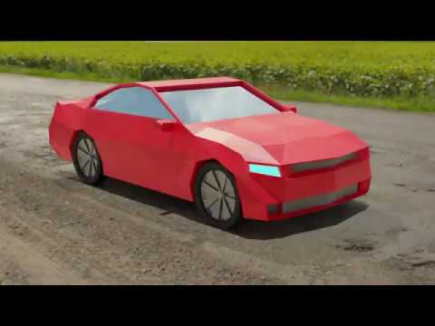 Blender Car Timelapse