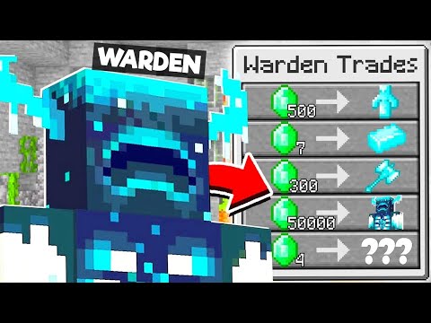 Atib Gamer - Minecraft But Warden Trade Op Items! (HINDI)
