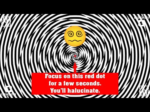 Optical Illusion Spiral Hypnosis Deep Sleep Melted Eyes