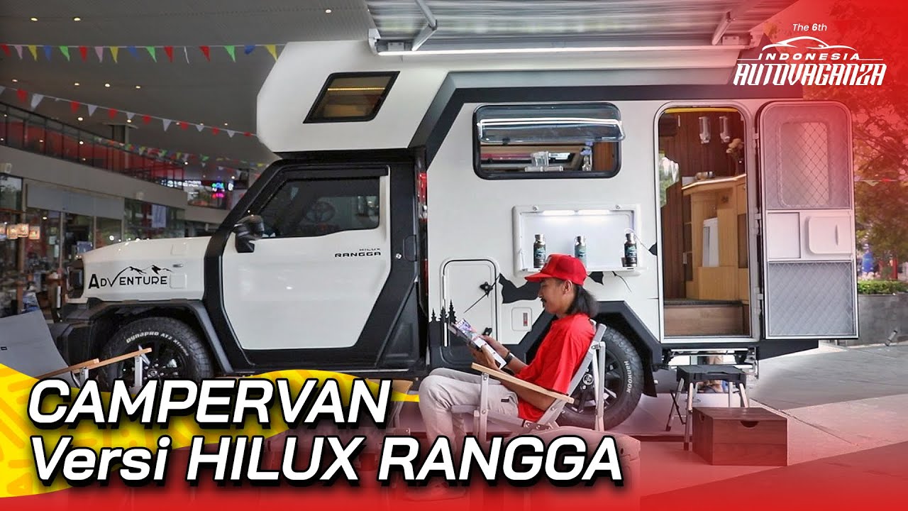 Toyota Hilux Rangga Versi Campervan Pemikat Indonesia Autovaganza 2024