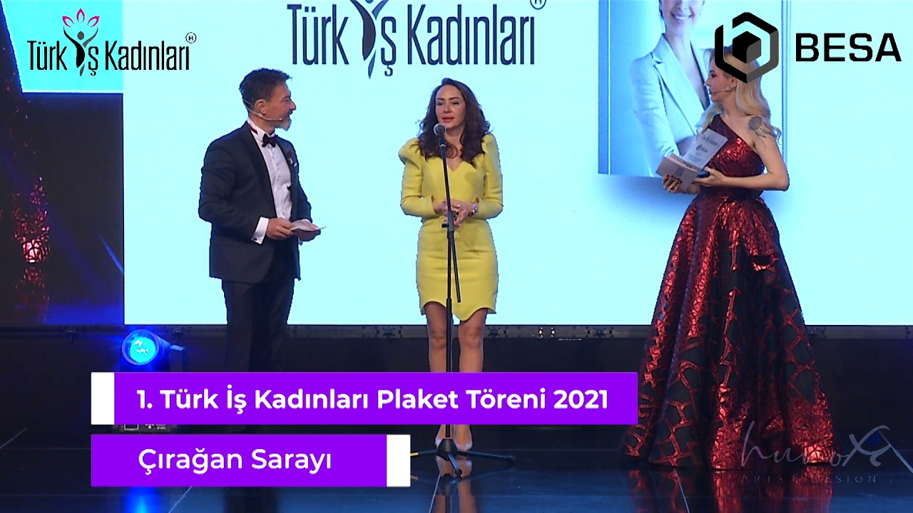 Şule Alp - Türk İş Kadınları Plaket Töreni 2021