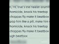 STUNNA GAMBINO -BeatBox lyrics By Yonathan Produccion.