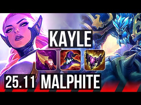 KAYLE vs MALPHITE (TOP) | NA Master | 25.11