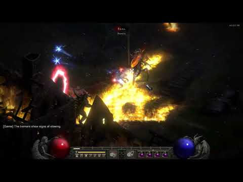 Diablo II  Resurrected Fury Druid with Tomb Reaver & LoH Ubers Solo