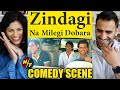 ZINDAGI NA MILEGI DOBARA FUNNY SCENE REACTION!! | Hrithik Roshan, Farhan Akhtar, Abhay Deol | ZNMD
