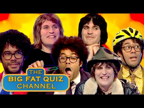 The Best of Richard Ayoade & Noel Fielding Over The Years | Big Fat Quiz