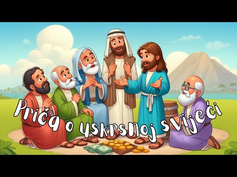 Priča o uskrsnoj svijeći: Ivana Pavić - autorska priča za djecu s biblijskim elementima