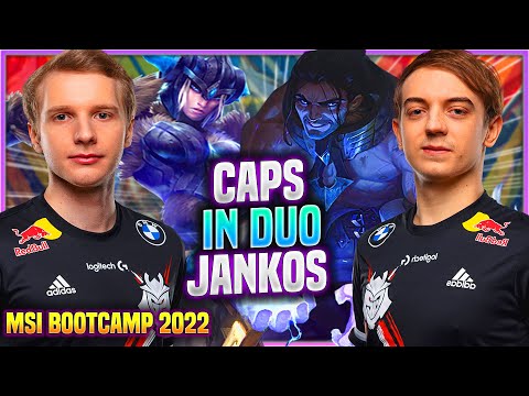 CAPS PLACEMENTS IN KOREA SOLOQ IN MSI BOOTCAMP 2022! - G2 Caps Plays Sylas Mid vs Twisted Fate! |