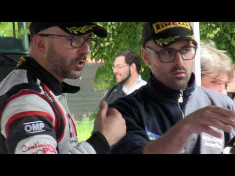back stage  32º Rally Prealpi Orobiche  Ghelfi - Zanella