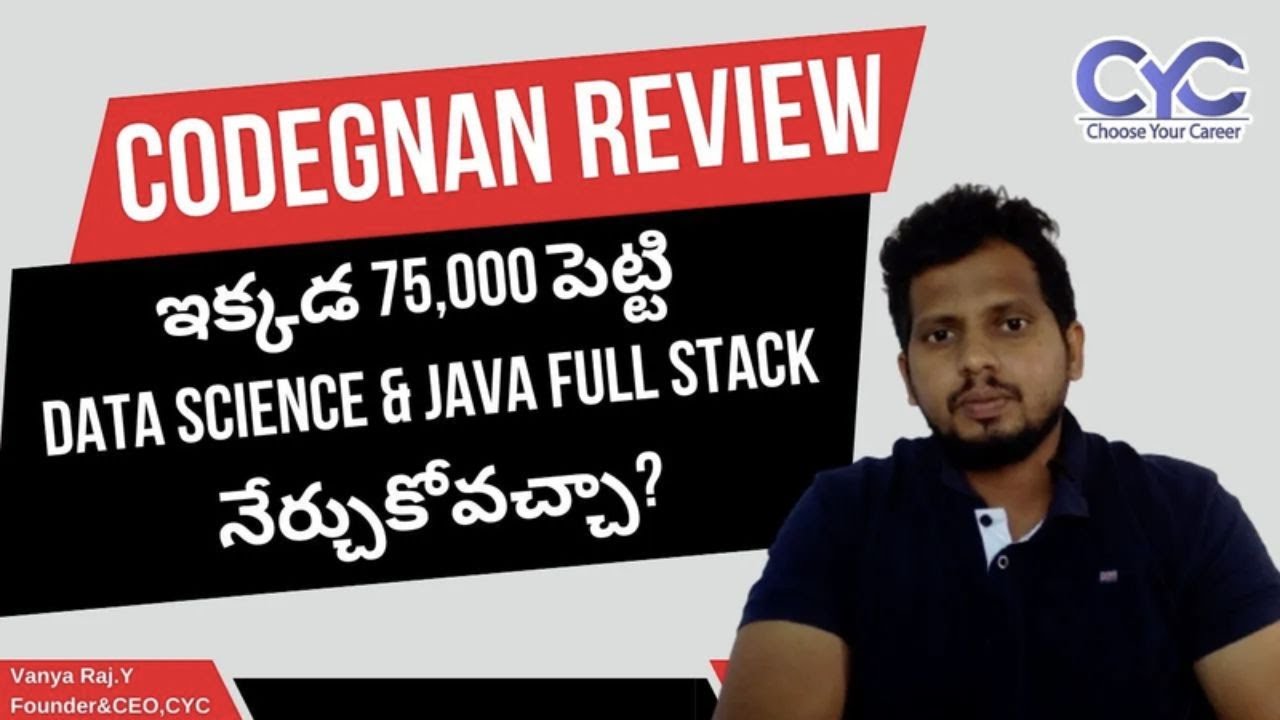 Codegnan   Best Python & Java Full Stack Training Institute In Hyderabad